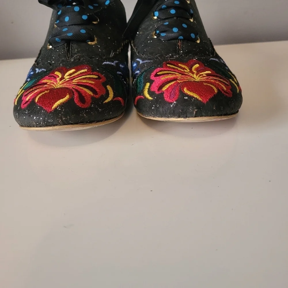 Irregular Choice What A Corker Oxfords, VGUC, Size 6